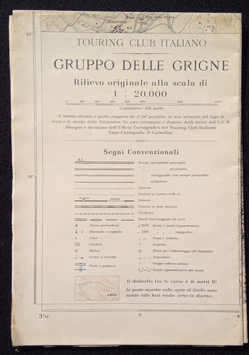 Cartina mappa gruppo - mappa, delle