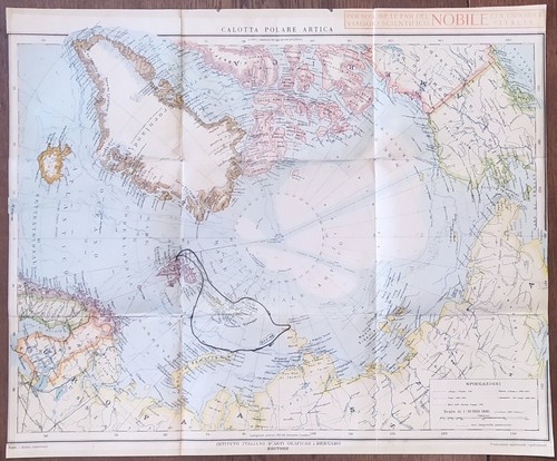 Cartina map calotta - map,