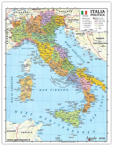 Cartina italia geografica - cartina,