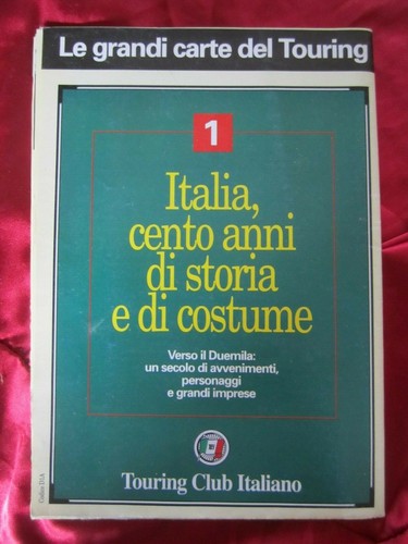 Cartina italia cento - cento, anni