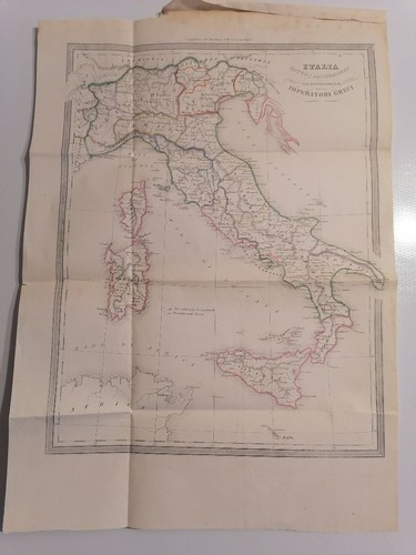 Cartina italia sotto - sotto, i