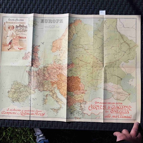Cartina europa primi - cartina, con