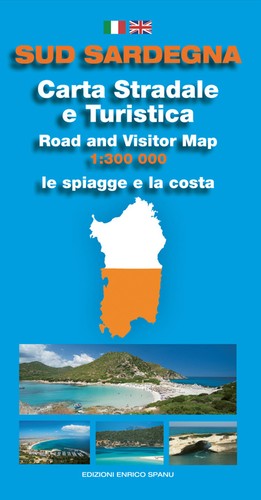 Cartina sud sardegna stradale - sud,